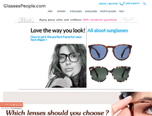 Tablet Screenshot of glassespeople.com
